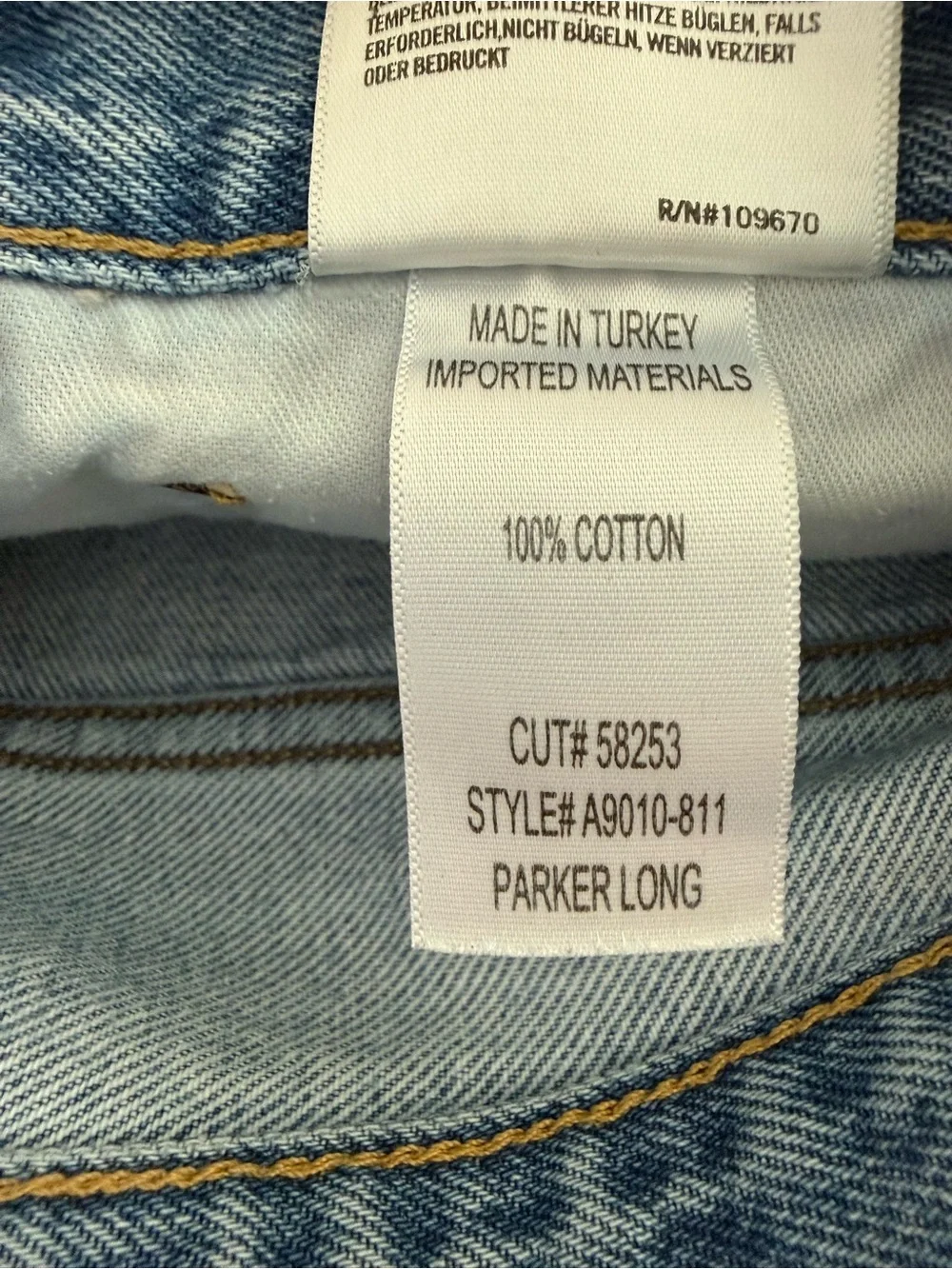 Agolde parker long